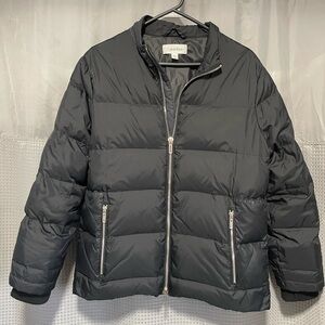 Calvin Klein Goose Down Filled Puffer Jacket Coat Black Women’s Size Medium